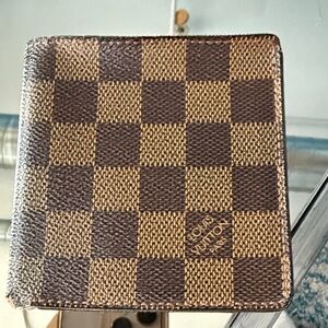 Louis Vuitton Damier Ebene Multiple Bifold Wallet | Made in Spain | Authentic